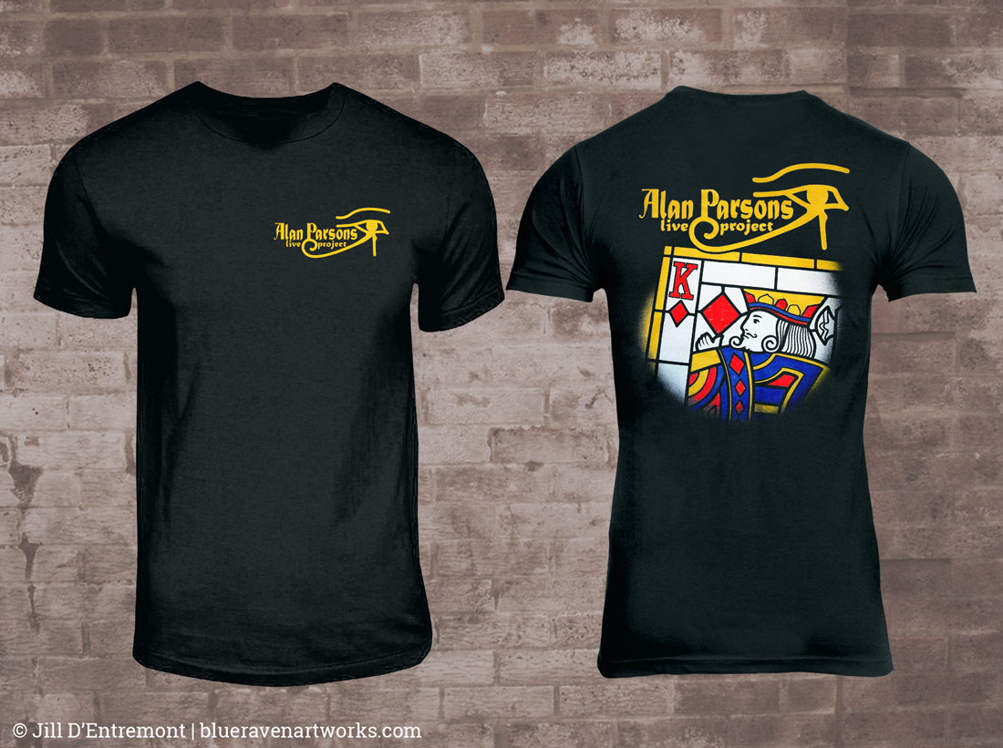 Alan Parsons Live Project T-Shirt Design