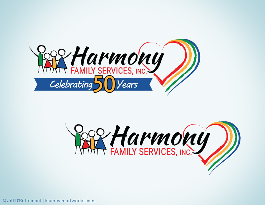 Harmony Family Services Logo Design