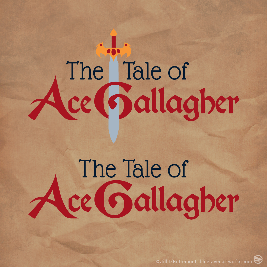 The Tale of Ace Gallagher Logo Design