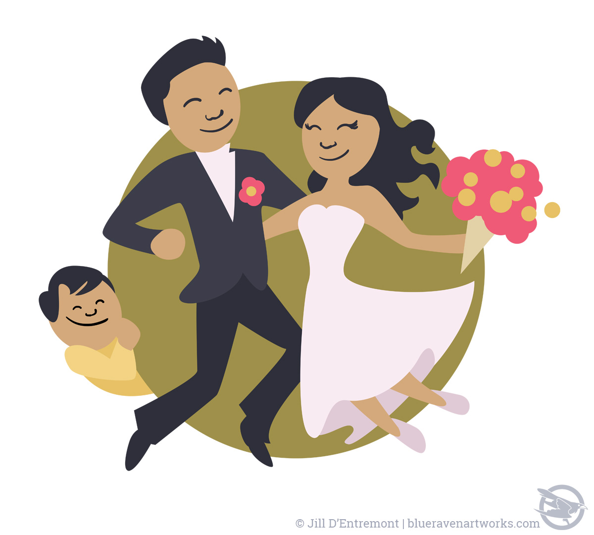 Hasina & Andry Wedding Graphic